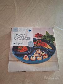 Tognana Tavola & Colore set antipasto 3 pezzi blu 