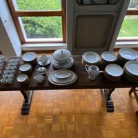 Servizio di porcellana bordo in oro TIRSCHENREUTH