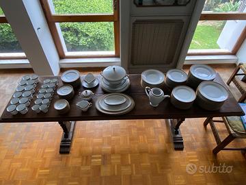 Servizio di porcellana bordo in oro TIRSCHENREUTH