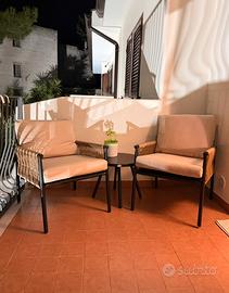 Set poltrone da esterno