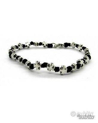 bracciale uomo argento 925