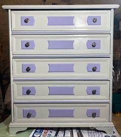 Cassettiera shabby