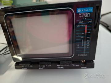 Alpha Tech tv vintage anni 80
