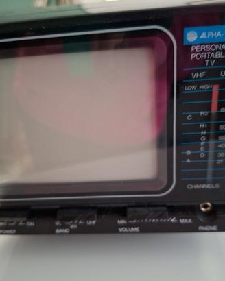 Alpha Tech tv vintage anni 80