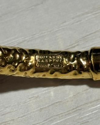 Bracciale rigido giovanni raspini “sand” argento