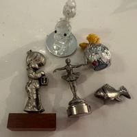 Lotto oggettini vintage prendi polvere