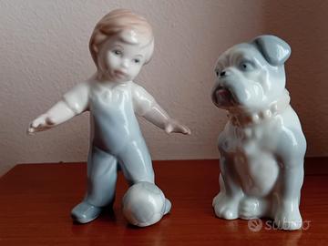  STATUETTE SOPRAMMOBILI IN FINE PORCELLANA TEDESCA