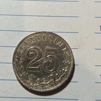 25 centesimi 1903 raro 