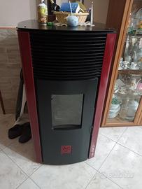 stufa a pellet 14 KW Ambiente e calore ventilata