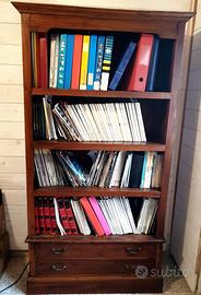 Credenza Libreria Cassettiera Madia puro Teak Tek