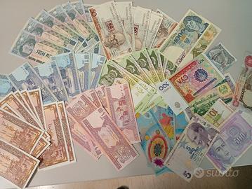 lotto di 90 banconote 
