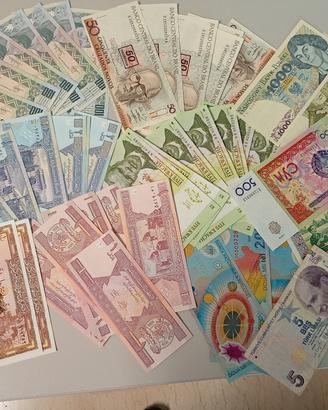 lotto di 90 banconote 
