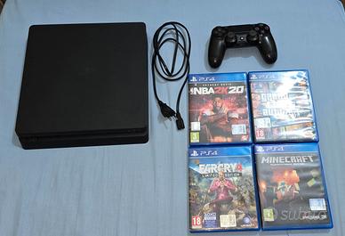 PS4 Slim, Controller, Giochi