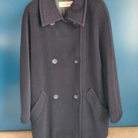 Giaccone blu doppio petto