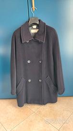 Giaccone blu doppio petto