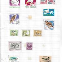 Romania - lotto francobolli