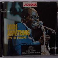 CD Originale : Louis Armstrong live in Europe