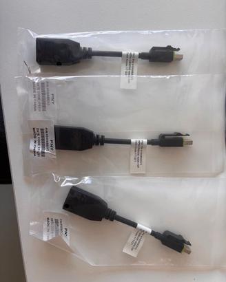 Lotto Adattatori Mini DisplayPort (mDP) PNY - Nuov