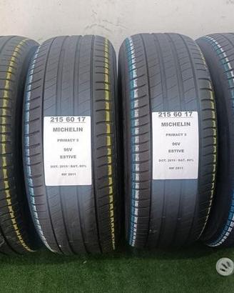 4 gomme 215 60 17 MICHELIN RIF2811