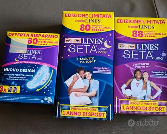 assorbenti Lines seta ultra 