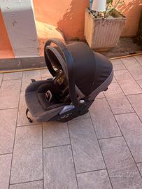 Passeggino+ovetto+attacco ovetto per macchina