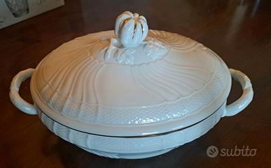 Zuppiera Richard Ginori filo oro modello Sanremo