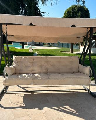 DONDOLO 4 POSTI PARMA PATIO CON CUSCINI