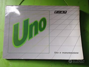 Libretto uso e manutenzione fiat uno 
