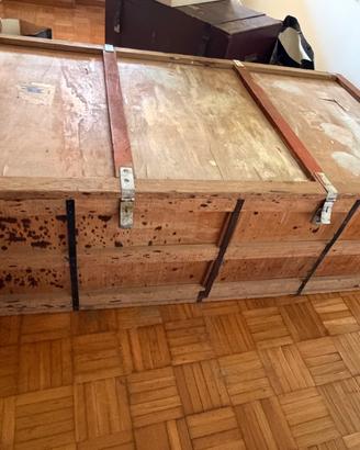 Baule da viaggio legno
