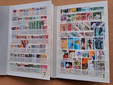 Ampio lotto FRANCOBOLLI nuovi e usati Europa Mondo