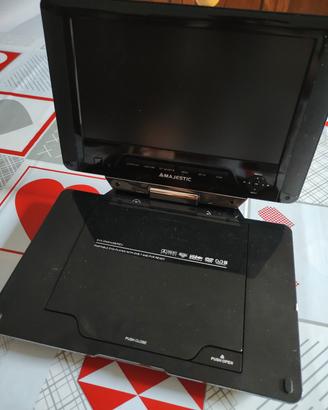lettore DVD dvbt portatile con USB Majestic nuovo