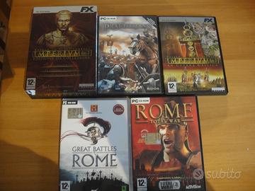 Videogiochi per PC strategici romani E non