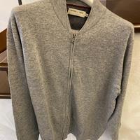 Cardigan grigio Bottega del Sarto 3XL