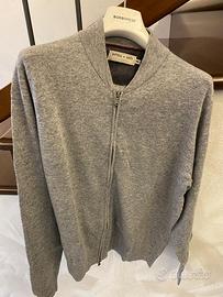Cardigan grigio Bottega del Sarto 3XL