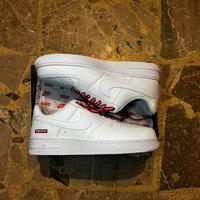 Sneakers basse SupremexNike Air Force 1 bianche/44