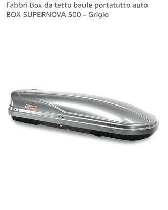 box portatutto fabbri super nova 500 LT  