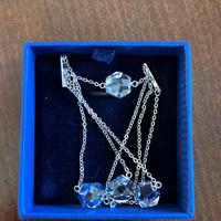 Parure collana e bracciale Swarovski originali