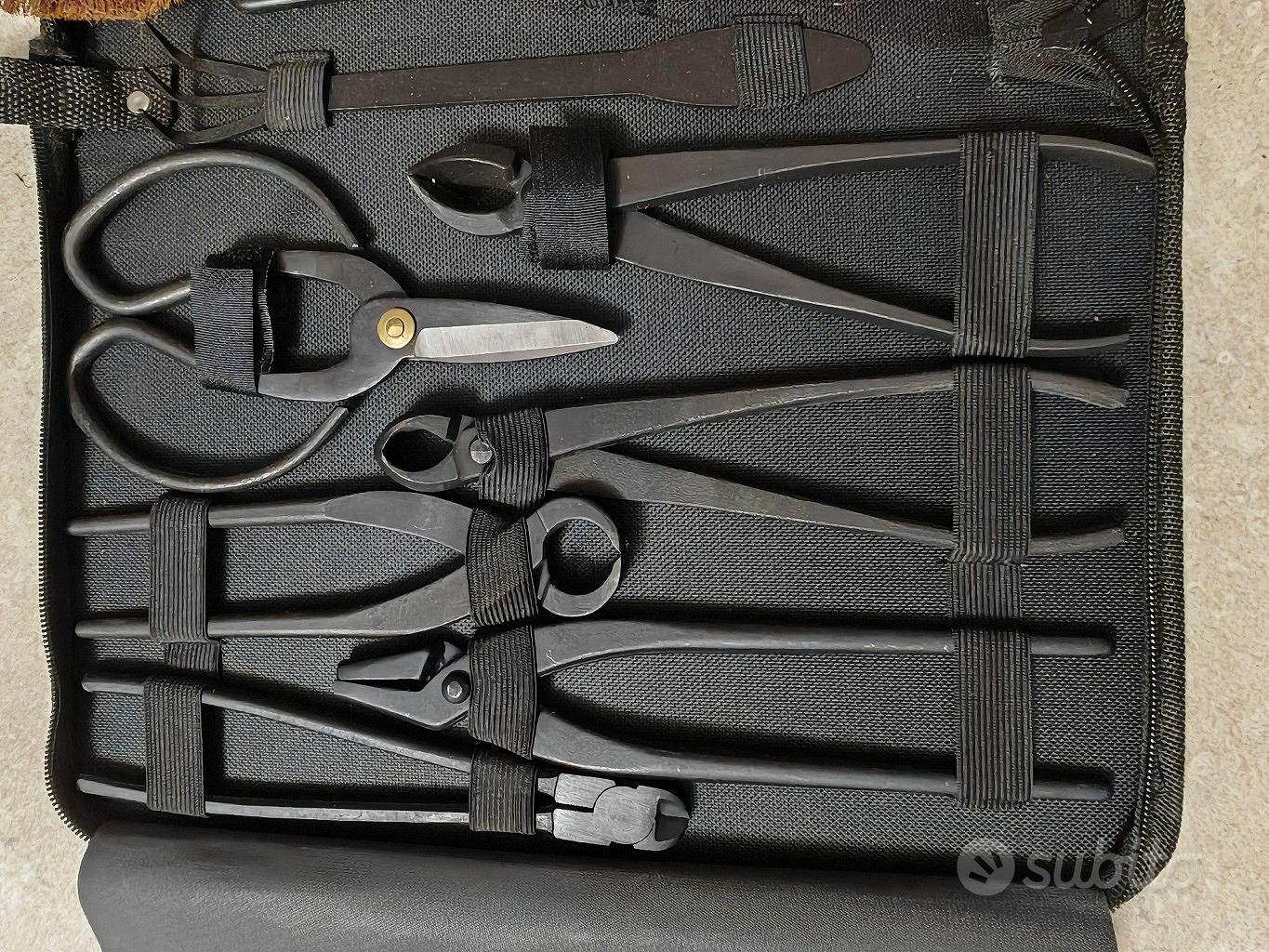 Kit Attrezzi Bonsai 22 Pezzi - Forbici Acciaio Carbonio - Con Borsa In Pelle - Regalo Perfetto - Foto 6