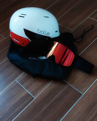 Casco e maschera Bollè 
