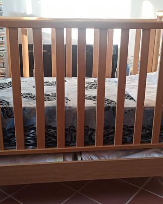 Lettino per l' infanzia cm. 130 x 70