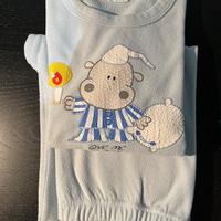 Pigiama in pile Benetton. 7-8 anni