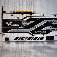 scheda grafica sapphire nitro  rx580 8gb