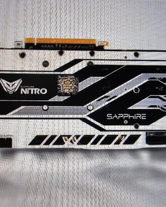 scheda grafica sapphire nitro  rx580 8gb