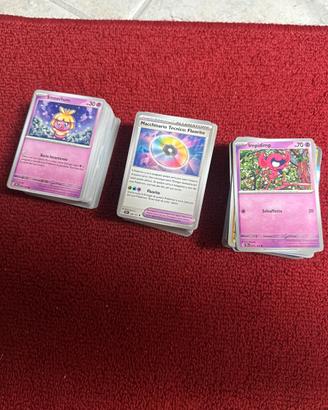 📌 Lotto ~300+ Carte Pokémon – Scarlatto & Violetto