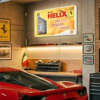 Insegna Shell Ferrari anni 90