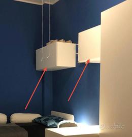 nr 2 pensili Ikea faktum bianchi orizzontali