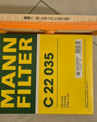 Filtro aria Motore  MANN-FILTER  C 22 035 (nuovo)