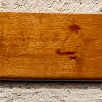 battiscopa legno noce nuovo