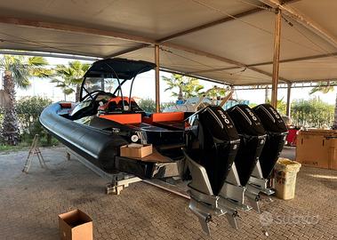 Gommone panamera py100 t-top 2025 mercury 3x300 v8