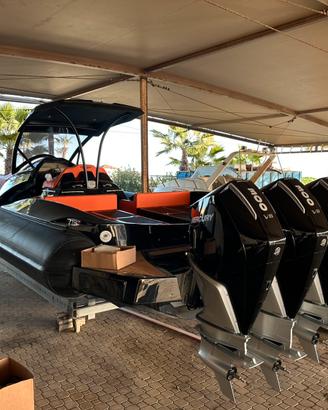 Gommone panamera py100 t-top 2025 mercury 3x300 v8